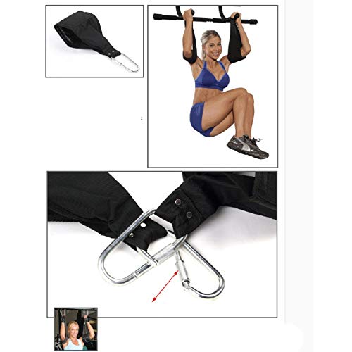 Courroie de support musculation et sangles abdominales suspendues robustes - 4