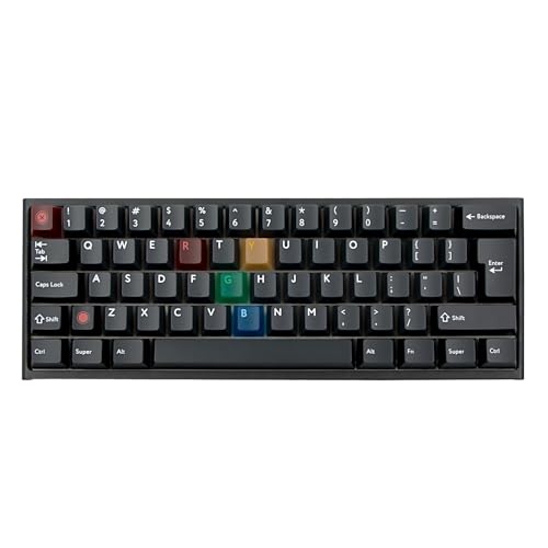 Capuchons de touches vintage thématiques lumière noire durables pour switchs Cherry MX