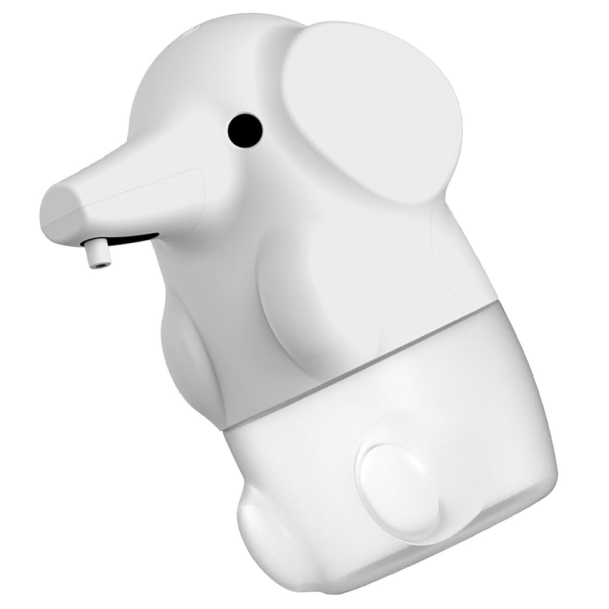 2 Stück Berührungsloser Elefant Seifenspender 250ml Weiß