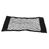 Car Mesh Cargo Net Organizer Elastic Storage for SUV Auto Interior Accessories Versatile Black Easy Installation Breathable Design Space Saving for Socks Shoe Covers