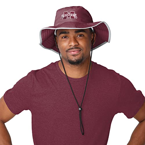 FOCO-Mississippi-State-Bulldogs-NCAA-Solid-Boonie-Hat