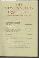 The New England Quarterly Vol. LXXIV No. 2 June, 2001 B00M667220 Book Cover