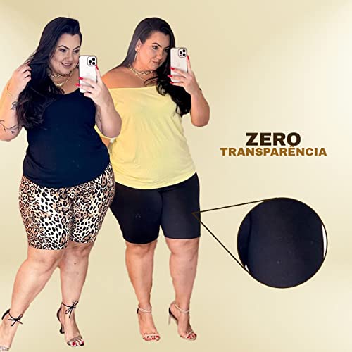 Bermuda Feminina Suplex Corrida, Treino, Caminhada, ou Exercícios Cós Alto Modelador (as2, alpha, xx