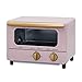 piekarnik halogenowy 10L Piekarnik elektryczny ，blat Mini piekarnik 1000W Moc gotowania 30 minutowy minutnik, w tym blacha do pieczenia (kolor: różowy)