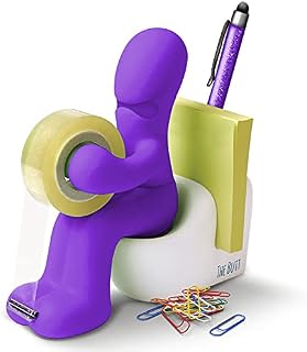The Butt Tape Dispenser - Funny and Unusual Gift, Fun Secret Santa or Stocking Filler  Novelty Desk Accessory for Men, Boys and Girls
