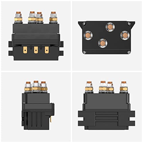 PLIOSAUR 500A 12V Winch Solenoid Relay for 8000-15000lb ATV UT Trucks Winches Replacement - Image 4