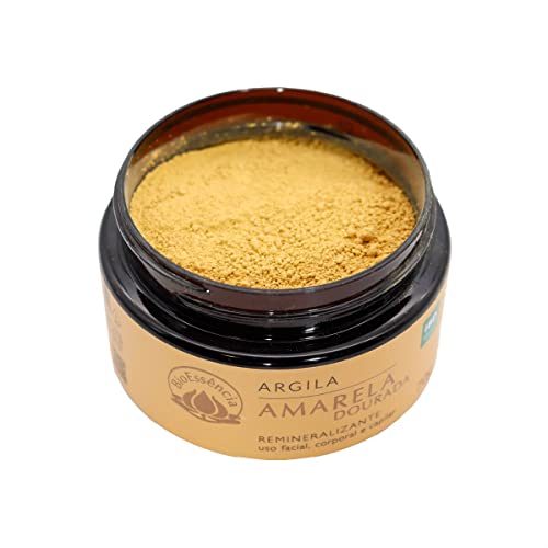 Máscara Facial de Argila BioEssência Dourada