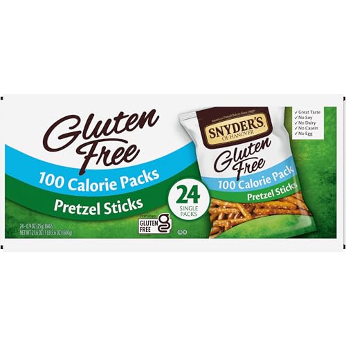 Snyder's of Hanover Gluten Free Pretzel Sticks, 100 Calorie Individual Packs, 24 Ct - Thumbnail 7