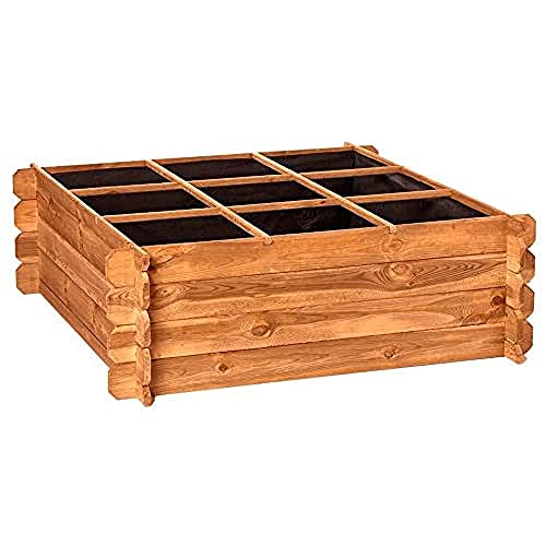 Catral 31090013 - Huerto urbano Seed Planter 120, 40 x 120 x 120 cm, madera de pino
