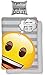 Produktbild BERONAGE Original Emoji Wende-Bettwäsche Dreams 135 x 200 cm + 80 x 80 cm - 100% Baumwolle Linon/Renforcé Bettbezug Bettzeug Emojis deutsche Größe EM 082