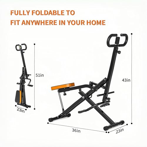 Image of Rowing Machine for Home, Magnetic Rower Machine with Quiet Resistance, Foldable Rower for Home Use, Burn Fat & Sculpt Muscles,Sliver