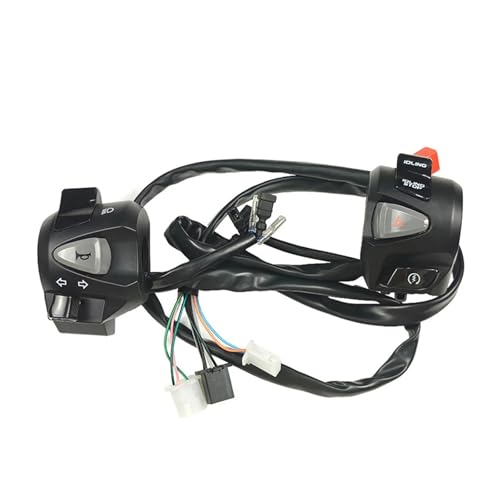 Klaxon de guidon moto et clignotants avec interrupteur contrôleur de scooter
