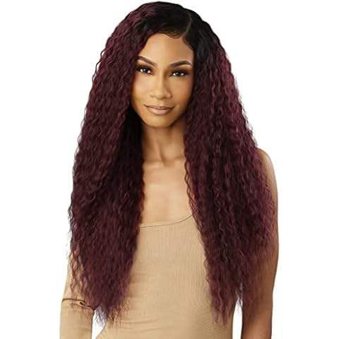Outre Purple Pack Brazilian Boutique - Natural French 182022 + 4x4 HD Lace Closure (JET BLACK) Cover