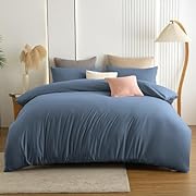 Soifox Спално бельо 200x220 светлосиньо -...