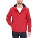 Tommy Hilfiger Men's Hooded Performance Soft Shell Jacket, red, Large