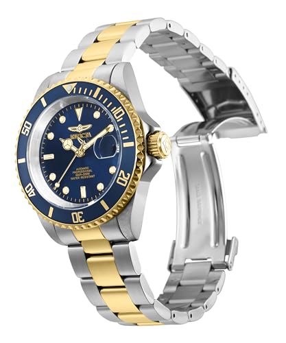 Image of Invicta Stainless Steel Diver's 200M Automatic Blue Dial Analog Watch - for Men 35703