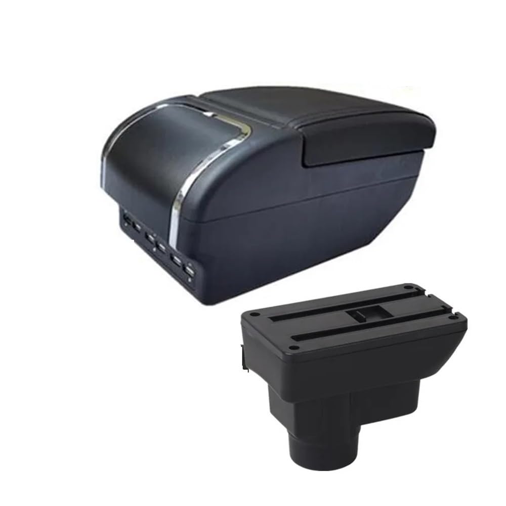 AIERDEYP Car Armrest Box For Opel For Corsa D 2011-2017 2018 2019