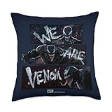 Marvel Venom: Let There Be Carnage We are Venom Panels Throw Pillow