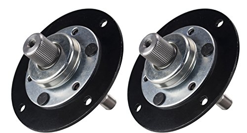 Two (2) Pack Erie Tools Lawn Mower Deck Spindle Assembly Fits MTD 717-0906A 753-05319 917-0906A 38in.