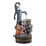 Jeco Classic Water Pump Fountain with Led Light