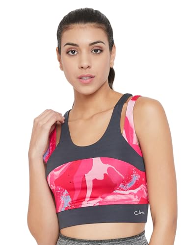 Image of Clovia Women Medium-Impact Sports Bra- Padded