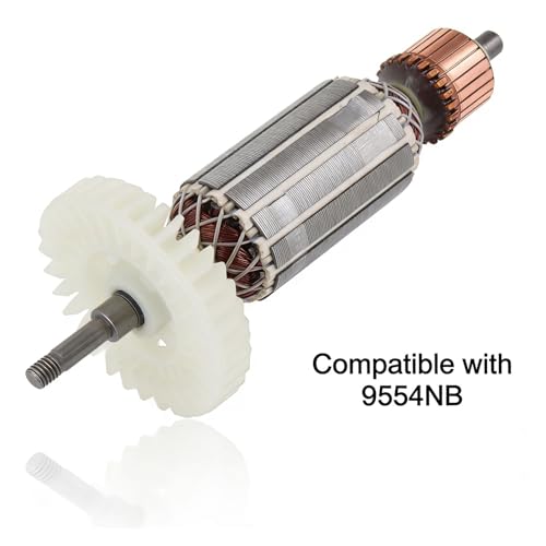 AC220V-240V Armature Rotor Anchor Stator Replacement Rotary Hammer，- Compatible For Makita，for 9554NB 515619-7 - Thumbnail 5