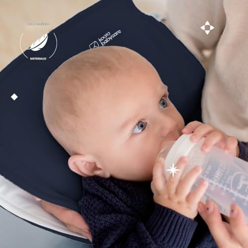 Miniatura 6 de Koala Babycare Almohada Plagiocefalia Bebé De Lactancia Memory Foam Para Ayudar A Prevenir Y Tratar La Plagiocefalia Cabeza Plana Con Funda Extraíble Con 2 Fundas De Almohada