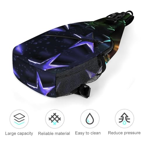 Mochila tipo Sling blanca para día y trekking miniatura 5