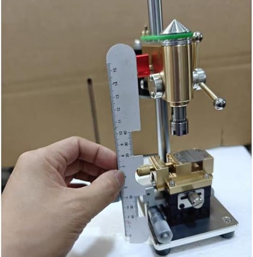 Precision bench drill, multi-function variable speed bench drill press with digital display and adjustable voltage for watch repair