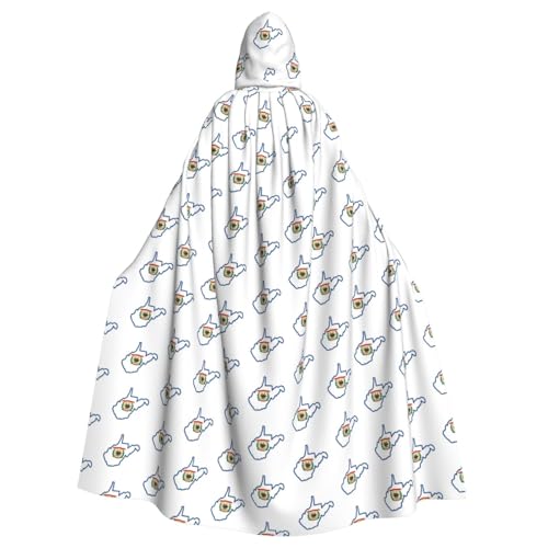 Cape médiévale à capuche pour résoudre le manque de costume original