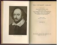 The University Library - Volume 7 B000GULMII Book Cover