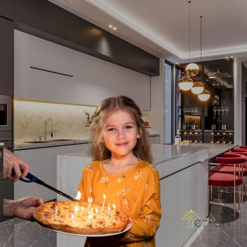 ezkart 2pk Large BBQ Lighters Refillable Safety Gas with Assorted Colours Suitable for Kitchen, Barbecue, Candles, Camping, Cooking, BBQs, Fireworks etc (2) - Image 5