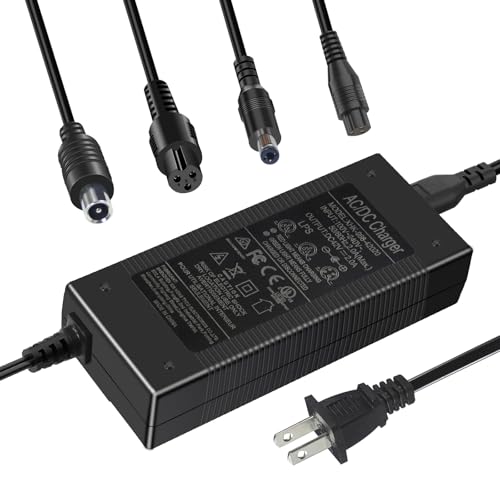 42V 2A Electric Scooter Charger is a Smart Charging Device Designed for 42 Volt Lithium Battery Packs, Suitable for Most of The Mainstream Electric Scooters and Electric Scooters