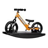 Strider 12” Sport Bike (Orange) + Rocking Base - Helps...