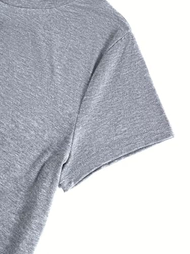 Image of Jawdrobe Cotton Blend Oversized Fit Half Sleeve Printed Round Neck T-Shirt for Women
