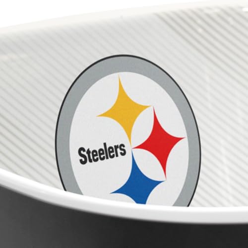 Image of YouTheFan NFL Pittsburgh Steelers Large Party Bowl (Pack of 6)