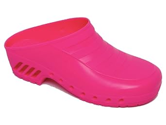 Gima 26400 Professional Clogs, Without Holes, EU 43 - UK 9, Fuchsia, 1 Pair