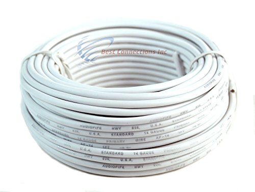 Best Connections Trailer Light Cable Wiring Harness 50 Feet 14 Gauge 7 Wire 7 Colors