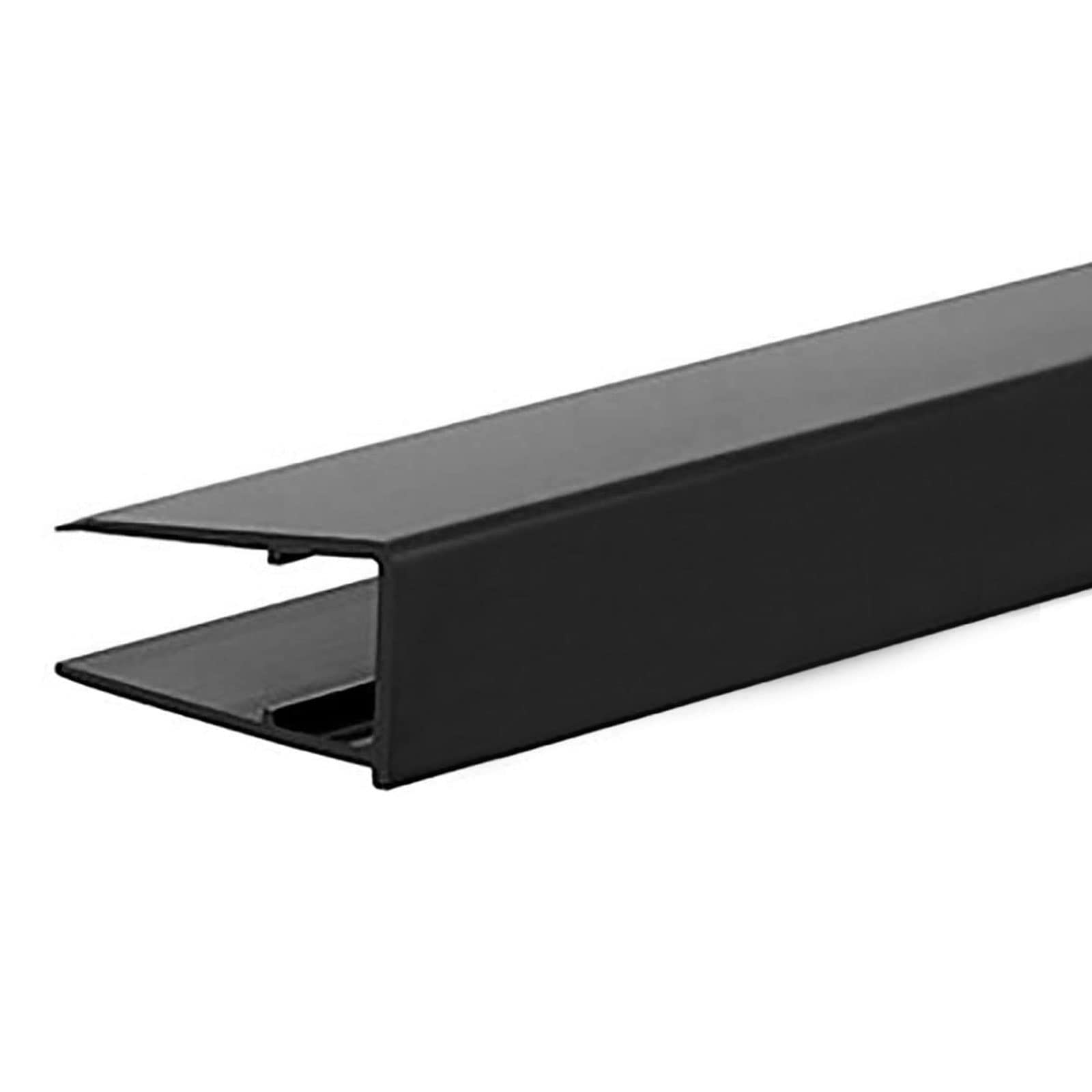 Truly Pvc Limited Anthracite Grey Polycarbonate End Closure Roof Sheet U-Profile Roofing End Trim (10Mm, )