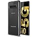 Trianium Clarium Case Designed for Galaxy S10 5G Case (2019) - Clear TPU Cushion and Hybrid Rigid Back Plate Case for Samsung S10 5G Phone 6.7" (PowerShare Compatible/Work with Most Screen Protector)