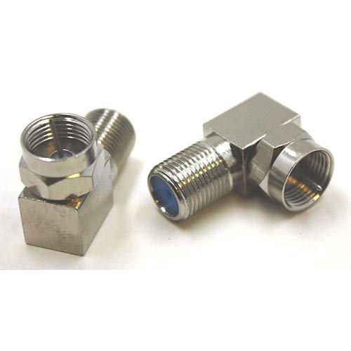 IDEAL Electrical 85070 FType 1GHz Bent FemaletoMale Coaxial Adapters (2