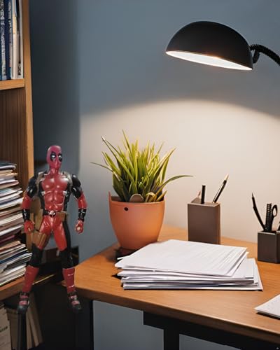 Image of Gifts- Anime Deadpool Action Figure Toys for Car Dashboard, Study Table, Office Desk Decoration - Gift for Fans and Collectors| Deadpool, 25 CM