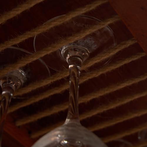 Soporte para 32 botellas de vino GOWE de madera miniatura 7