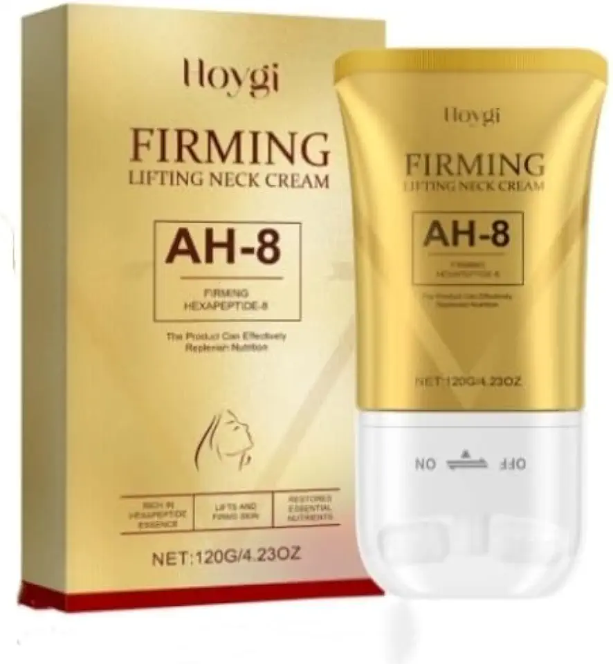 O creme de rolo firmador para o pescoço eleva, reduz as rugas do pescoço, nutre profundamente, absorve facilmente, massageia e acalma a pele