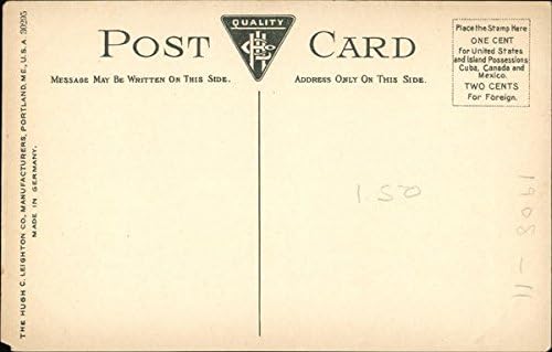 Vista 2 de Van Ness House Burlington, Vermont VT Original Antique Postcard