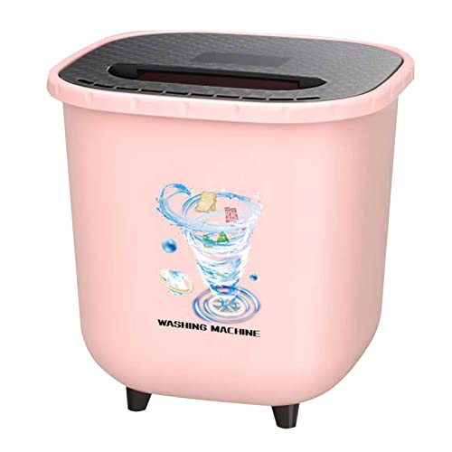 Portable Washing Machine, Mini Washer for Travel, 27W 6L Portable Clothes Washer, USB Travel Washing Machine, Home Appliances, The Laundry Alternative, Apartment Essentials, Cool Things (Pink)