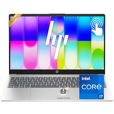 HP Pavilion 15.6" FHD Touchscreen Laptop • Intel Core i7-1355U (10-Core, up to 5.0 GHz) • 16GB RAM • 512GB SSD • Copilot AI Key • Windows 11 • Wi-Fi 6