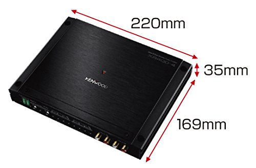 Amazon.co.jp: ケンウッド Dクラス4チャンネルパワーアンプ XR400-4