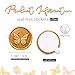 Nuvretk 25pcs Handmade Gold Wax Seal Stickers, 3D Butterfly Design, Elegant Self-Adhesive Envelope Seals for Wedding, Birthday, Party, and Event Invitations (Gold)