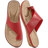 Reimferce Summer Flat Sandals for Women: Comfortable Walking Dressy Slides for 2026 - Ladies Orthopedic Casual Shoes Indoor Outdoor